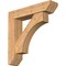 Ekena Millwork Westlake Slat Smooth Bracket w/ Offset Brace, Western Red Cedar, 7 1/2"W x 34"D x 34"H BKT0806X34X34WTL06SWR - alternate 1
